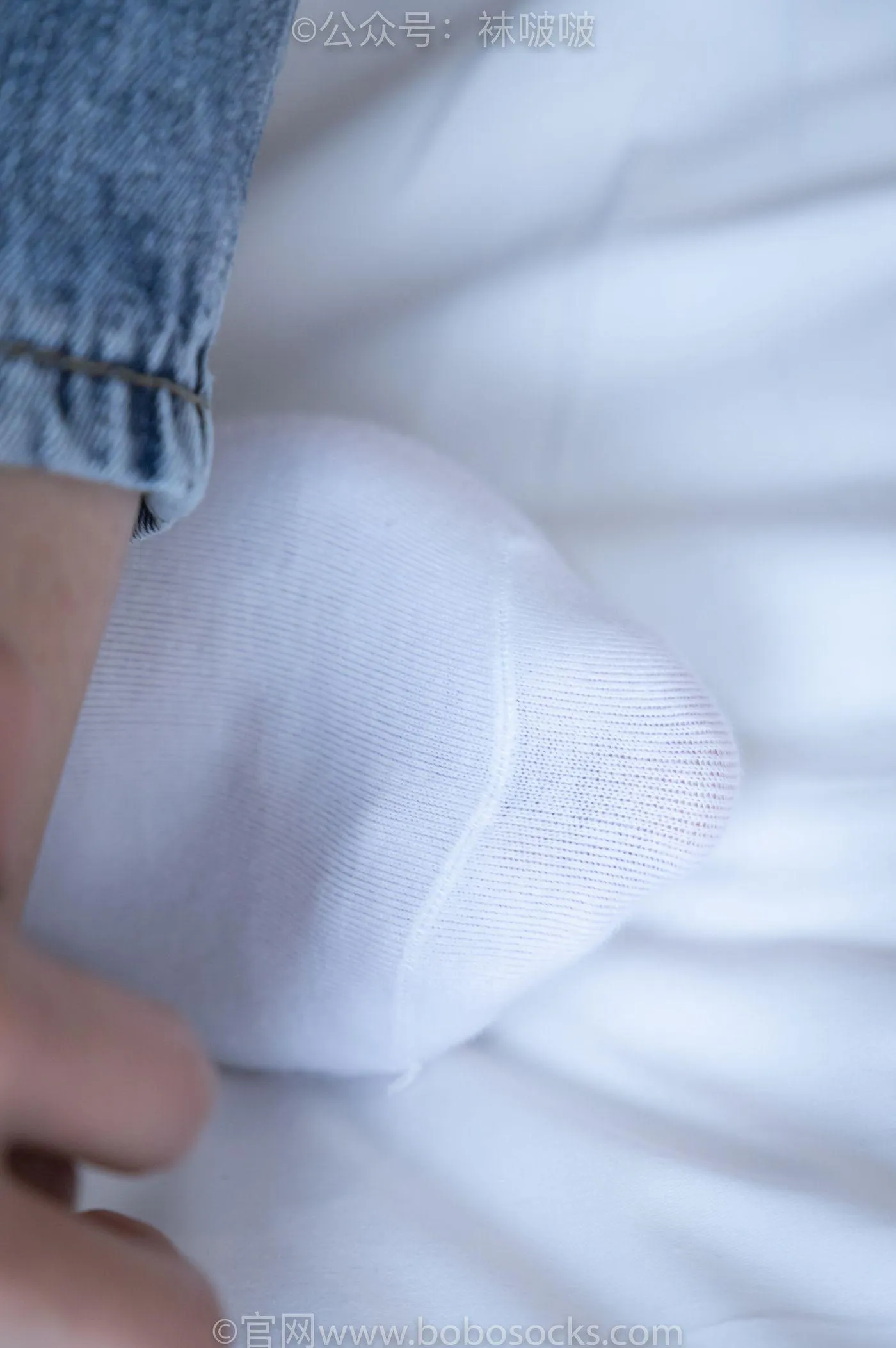 [BoBoSocks袜啵啵]NO.024 涵涵-板鞋、白棉袜、裸足 [134P]插图2